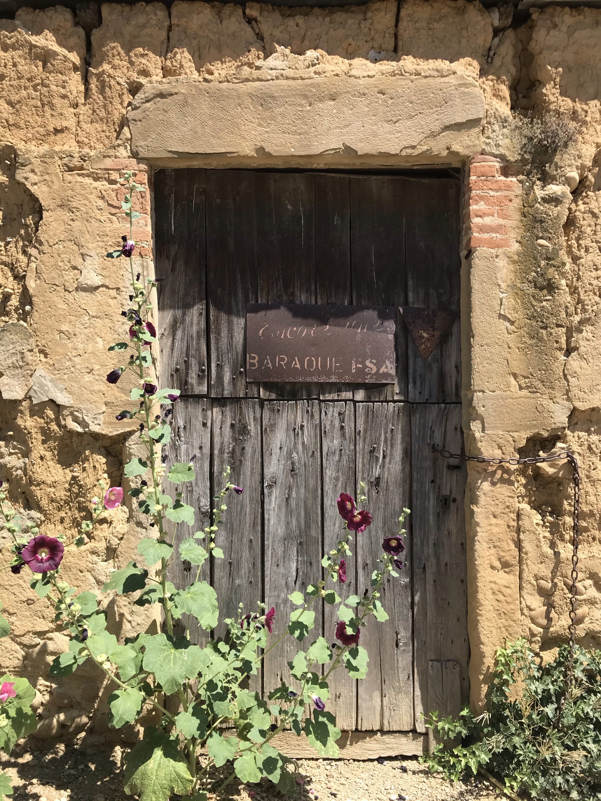 Franse brocante deur